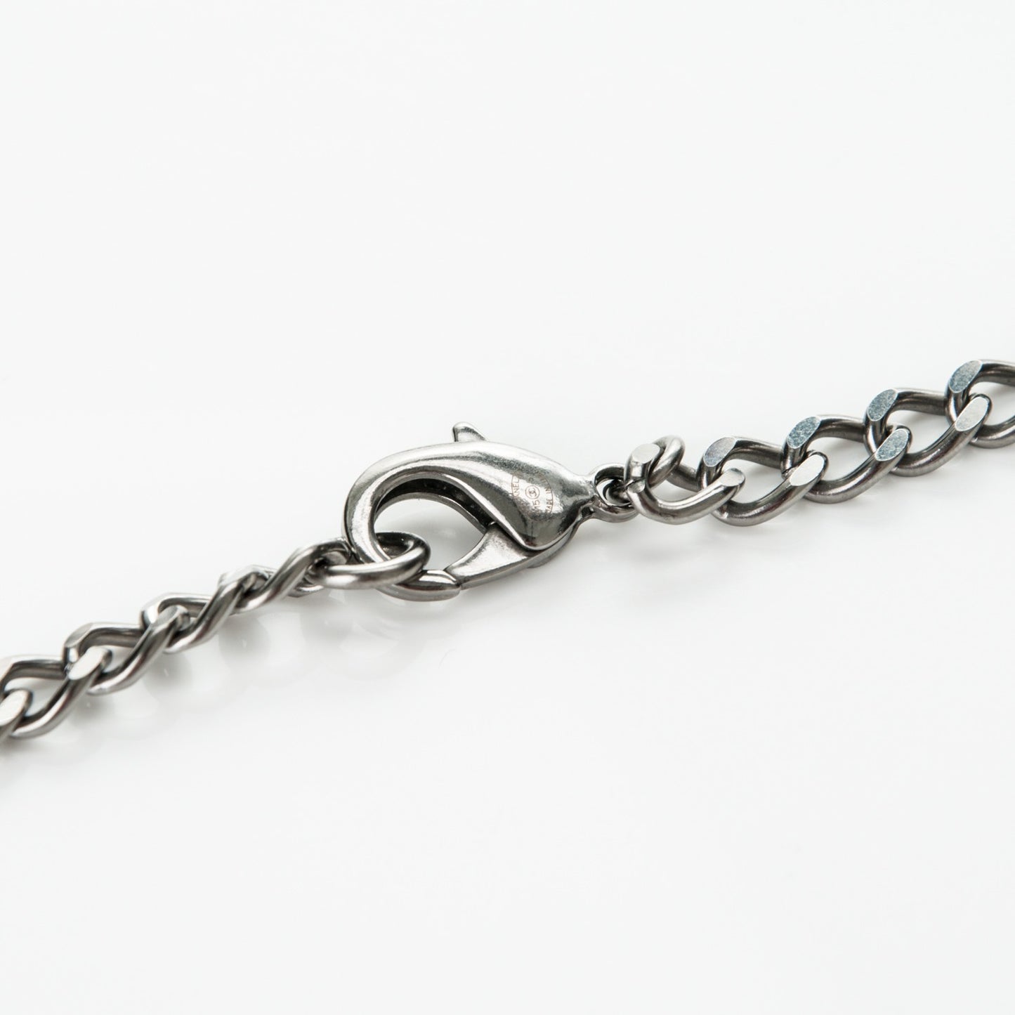 Crystal CC Whistle Pendant Necklace