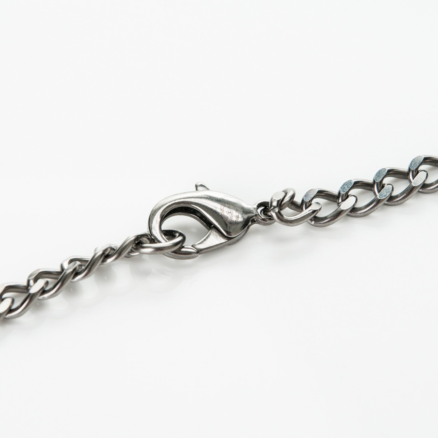 Chanel Crystal CC Whistle Pendant Necklace 7 of 8
