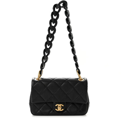 Chanel Caviar Quilted Funky Match Mini Flap Black 1 of 11