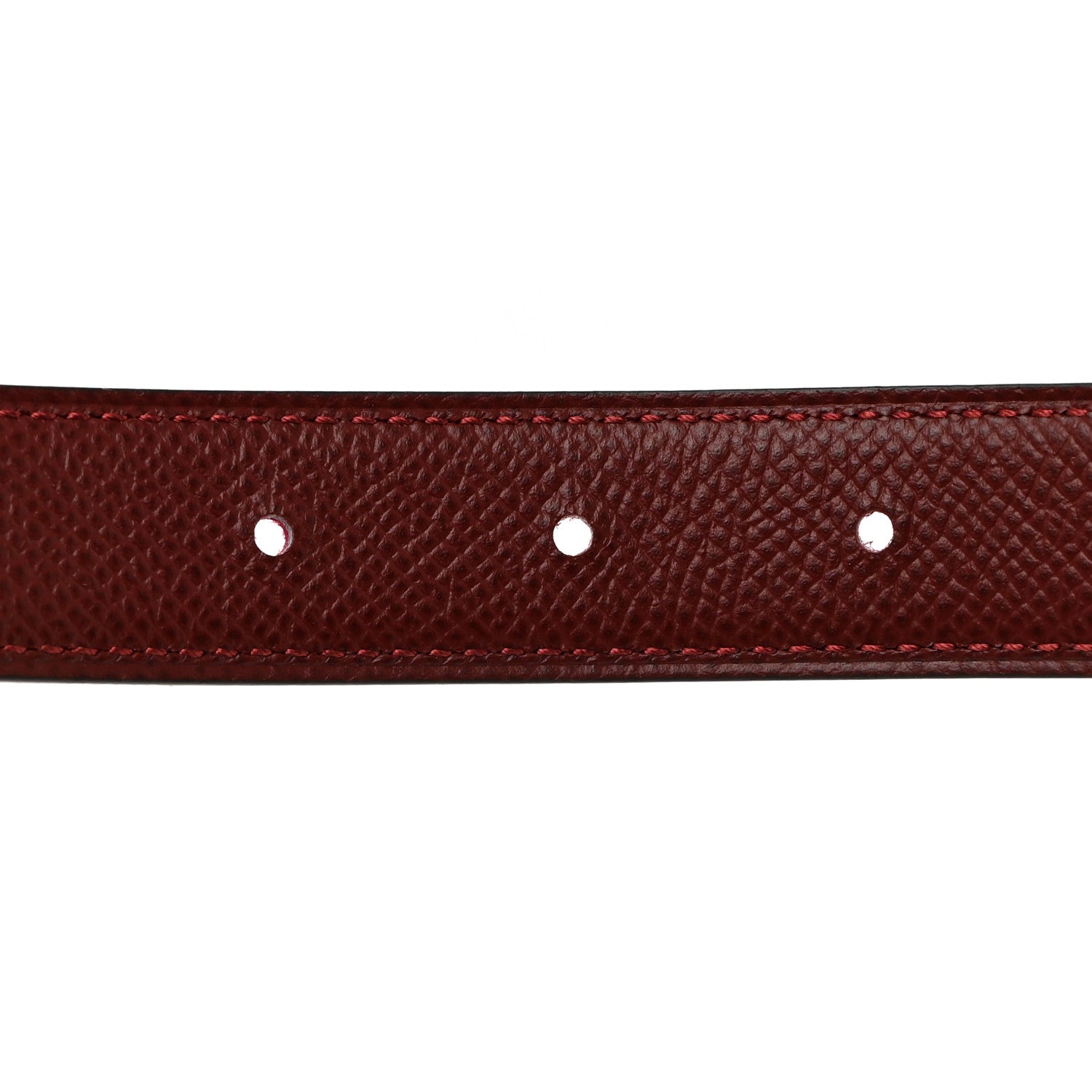 Hermes Epsom Swift Lizard 24mm Mini Constance H Belt 85 34 Orange Poppy Rose Mexico Rouge H 6 of 9