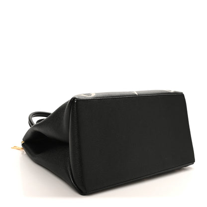Louis Vuitton Empreinte Monogram Giant Grand Palais Black Beige 4 of 9