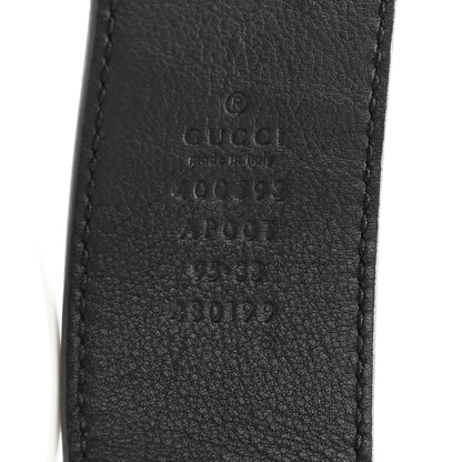 Gucci Calfskin Double G 40mm Belt 95 38 Black 5 of 6