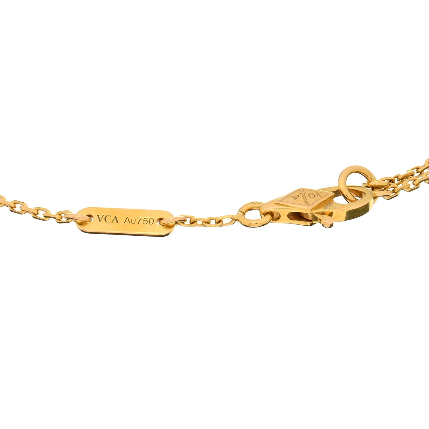 18K Rose Gold Carnelian Sweet Alhambra Bracelet
