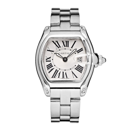 Cartier Stainless Steel 31mm Roadster Quartz Watch 1 of 9