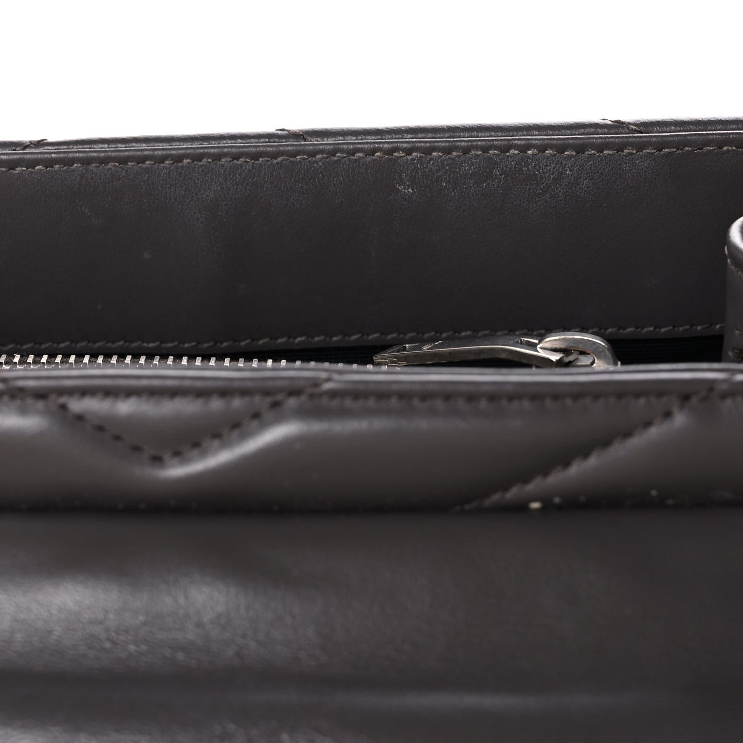Calfskin Y Quilted Monogram Small Loulou Chain Satchel Earth