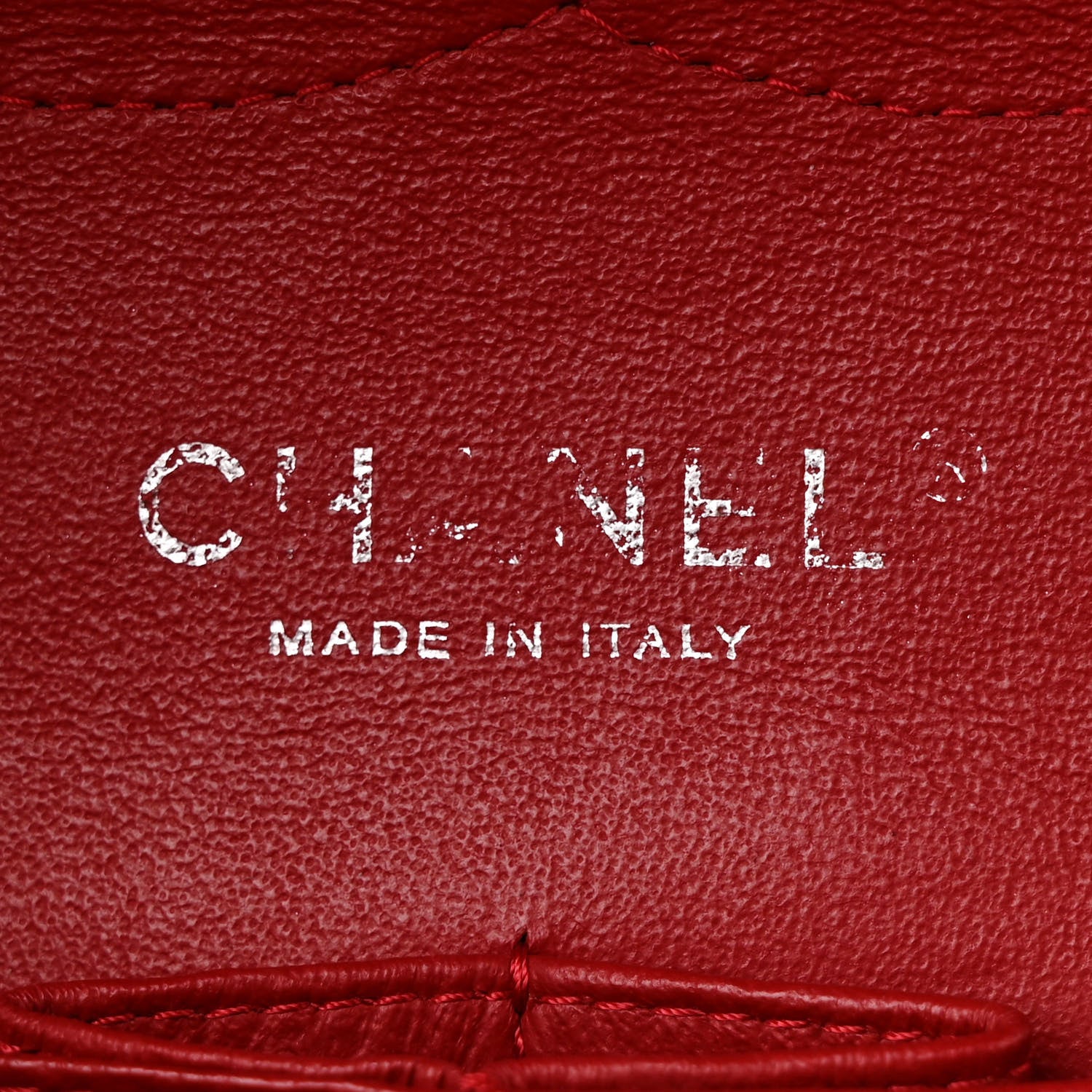 Chanel Patent Quilted Jumbo Double Flap Red 6 of 11