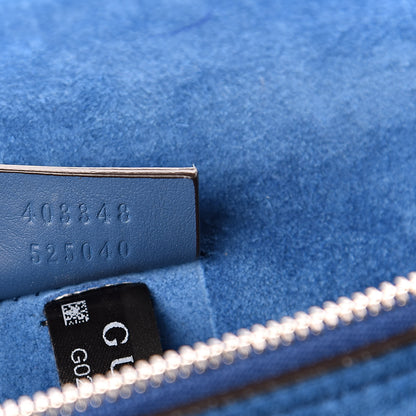 Gucci GG Supreme Monogram Medium Dionysus Shoulder Bag Blue 7 of 11