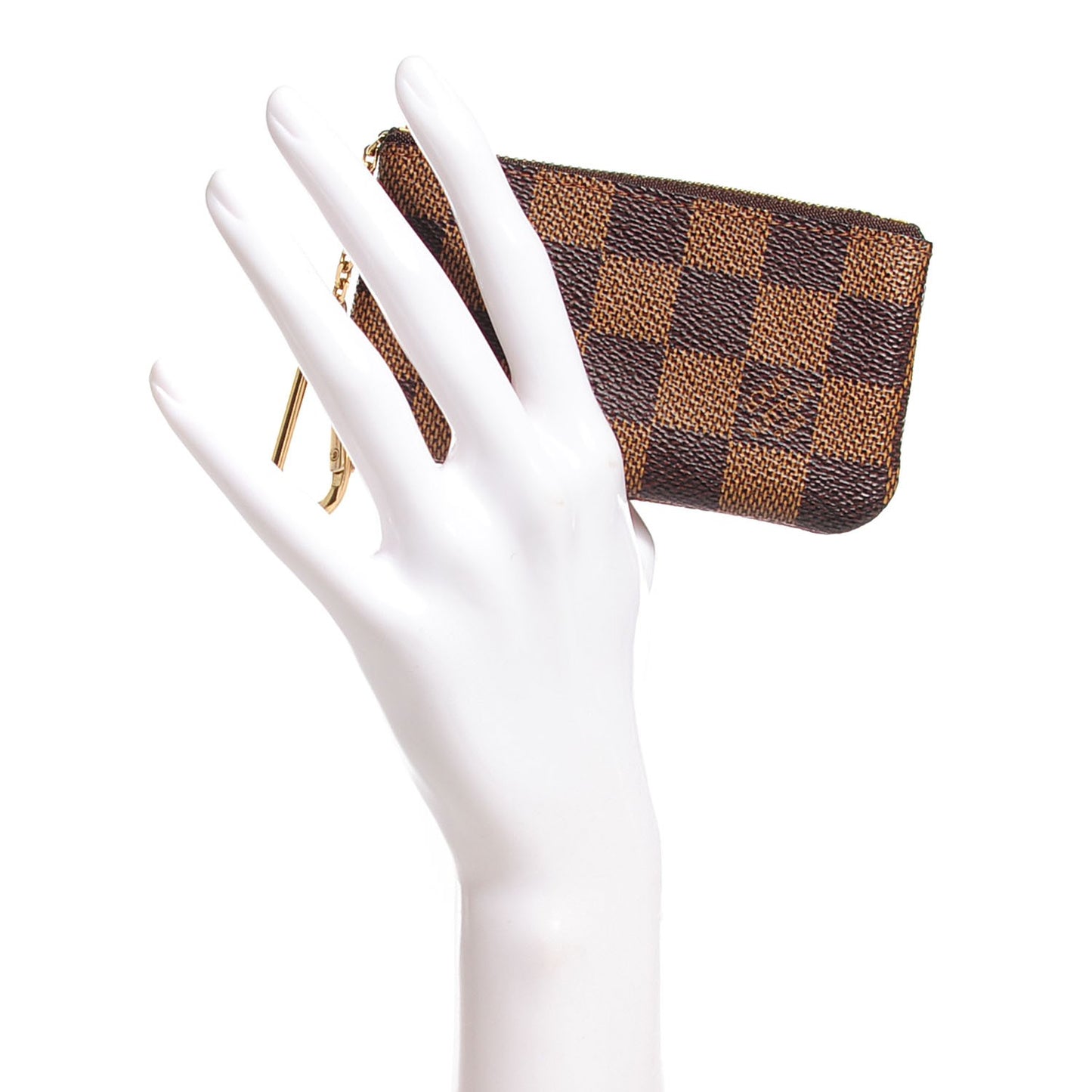 Damier Ebene Key Pouch