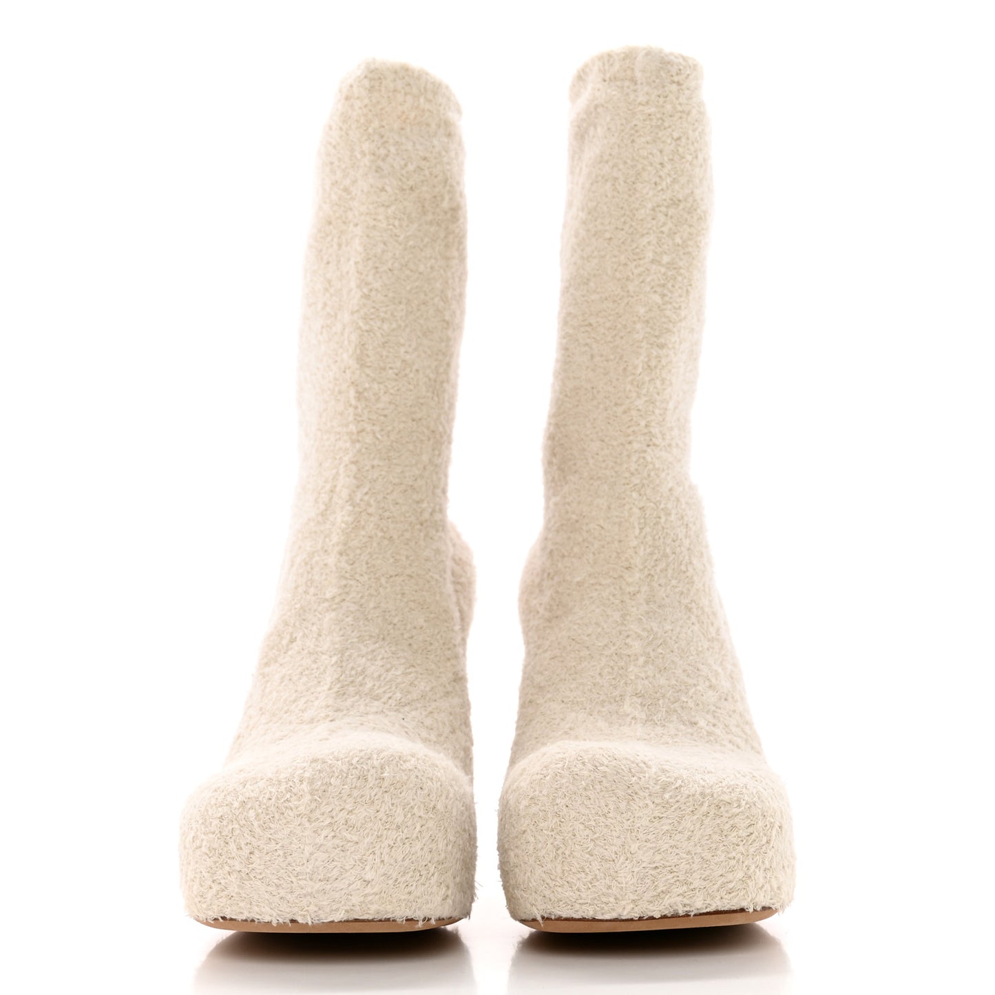 Spongy Knit The Bold Mid Calf Boots 36 Wax