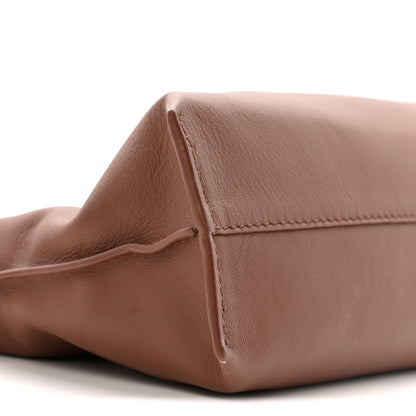 Loewe x SUNA FUJITA Nappa Hamster Mini Flamenco Knot Clutch Havana 8 of 13