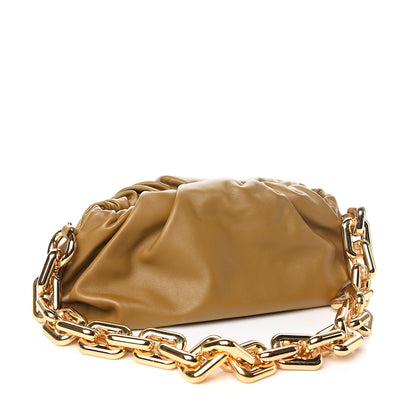 Bottega Veneta Calfskin The Pouch Chain Moutarde 3 of 14