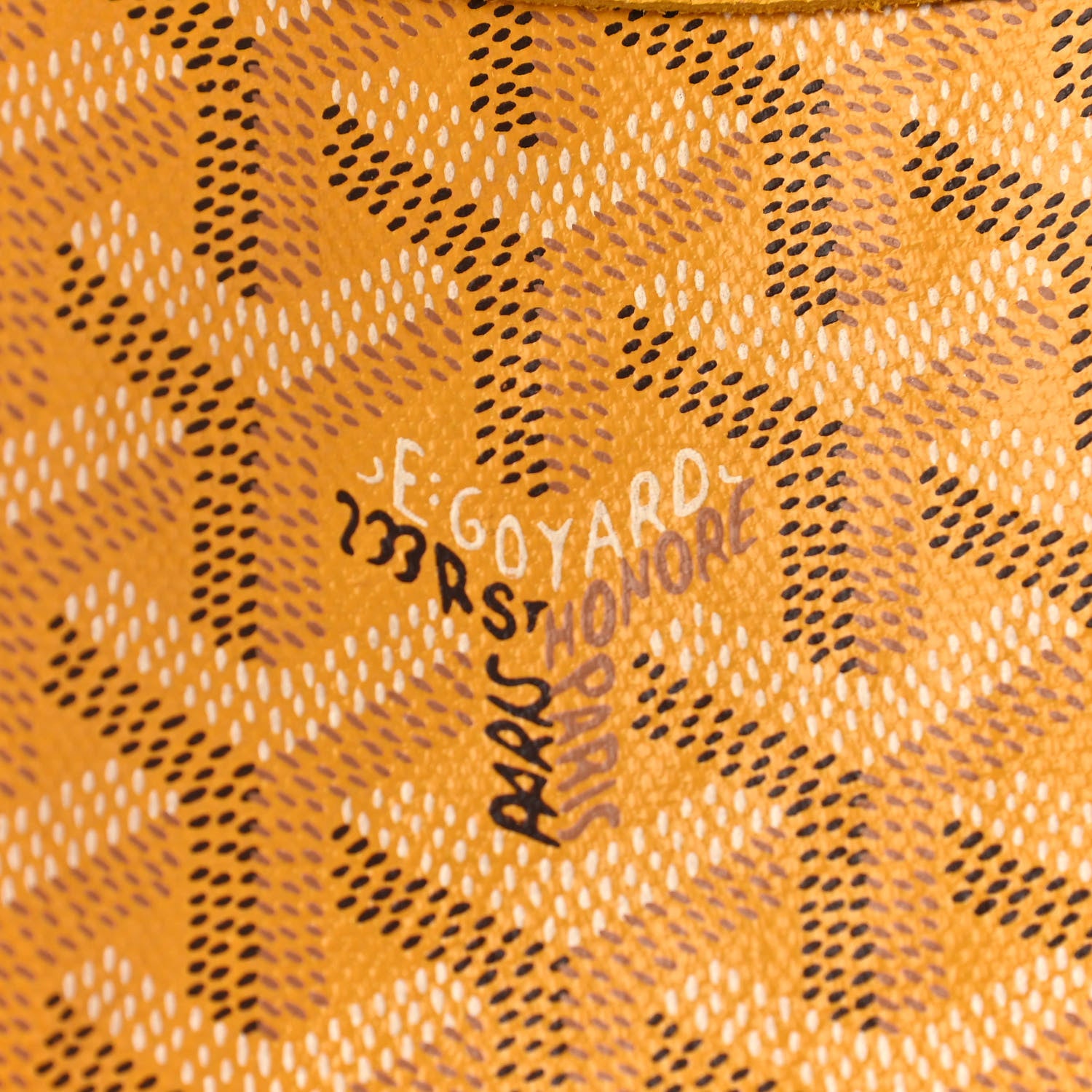 Goyard Goyardine Saint Louis GM Yellow 5 of 8