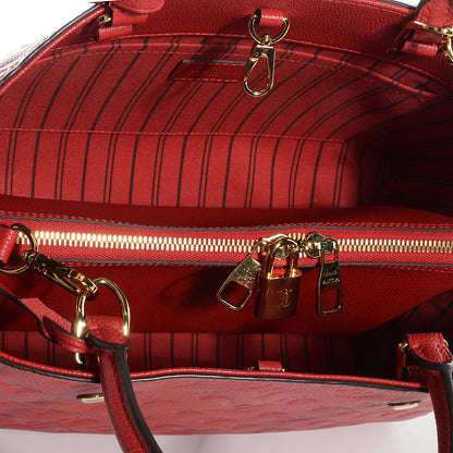 Louis Vuitton Empreinte Montaigne MM Cherry 5 of 8