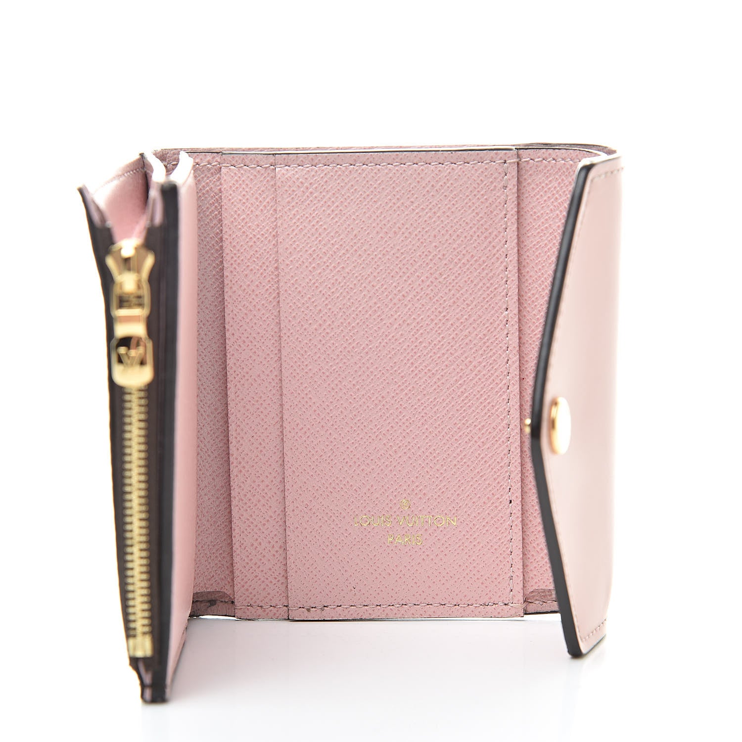 Louis Vuitton Monogram Zoe Wallet Rose Ballerine 5 of 10