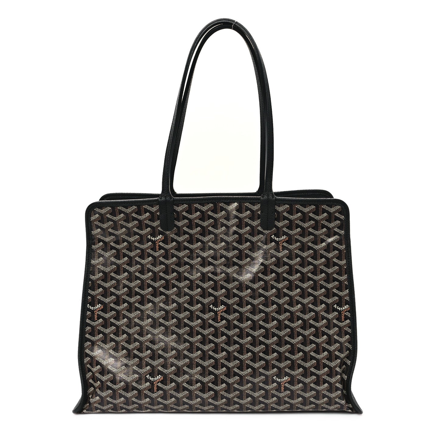 Goyardine Sac Hardy Pet Carrier PM Black