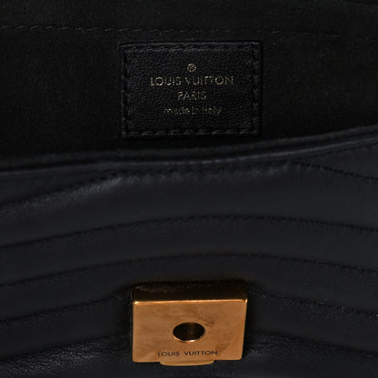 Louis Vuitton Calfskin New Wave Chain MM Black 6 of 14