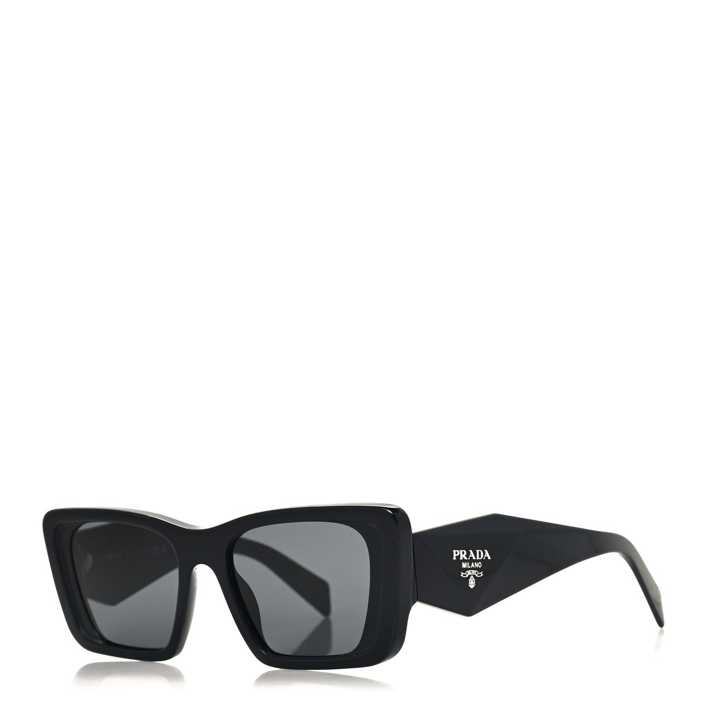 Acetate Symbole Sunglasses SPR 08Y Black