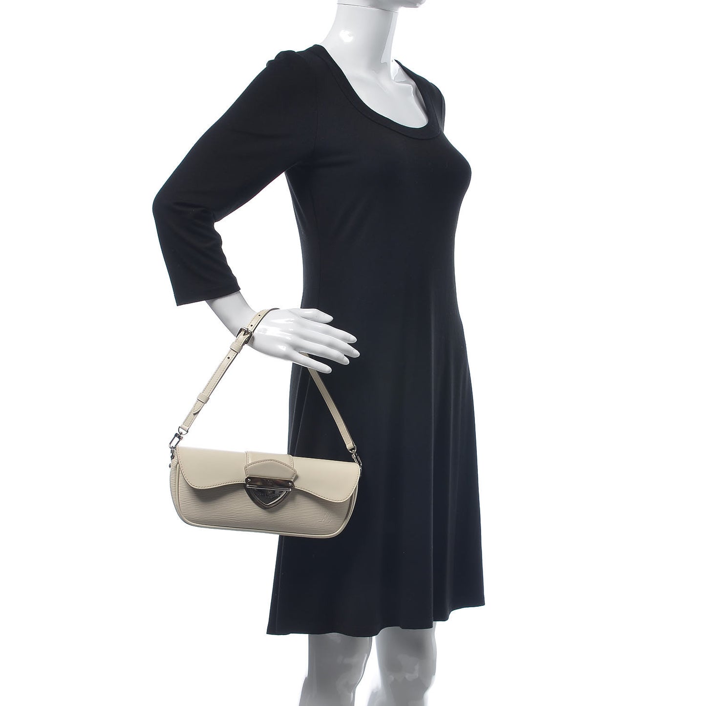 Epi Montaigne Clutch Ivory