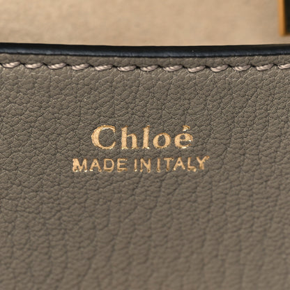 Chloe Grained Lambskin Mini Drew Shoulder Bag Motty Grey 7 of 10