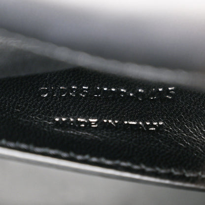 Saint Laurent Suede Medium Classic Monogram Kate Tassel Satchel Black 7 of 12