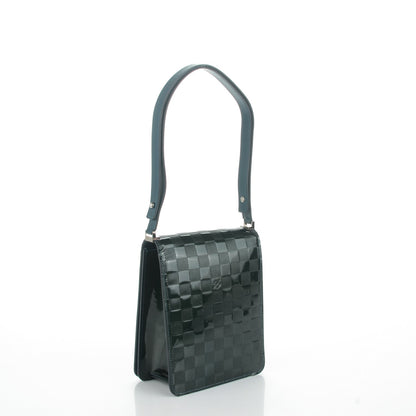 Louis Vuitton Damier Vernis Club Petrole Blue 3 of 7