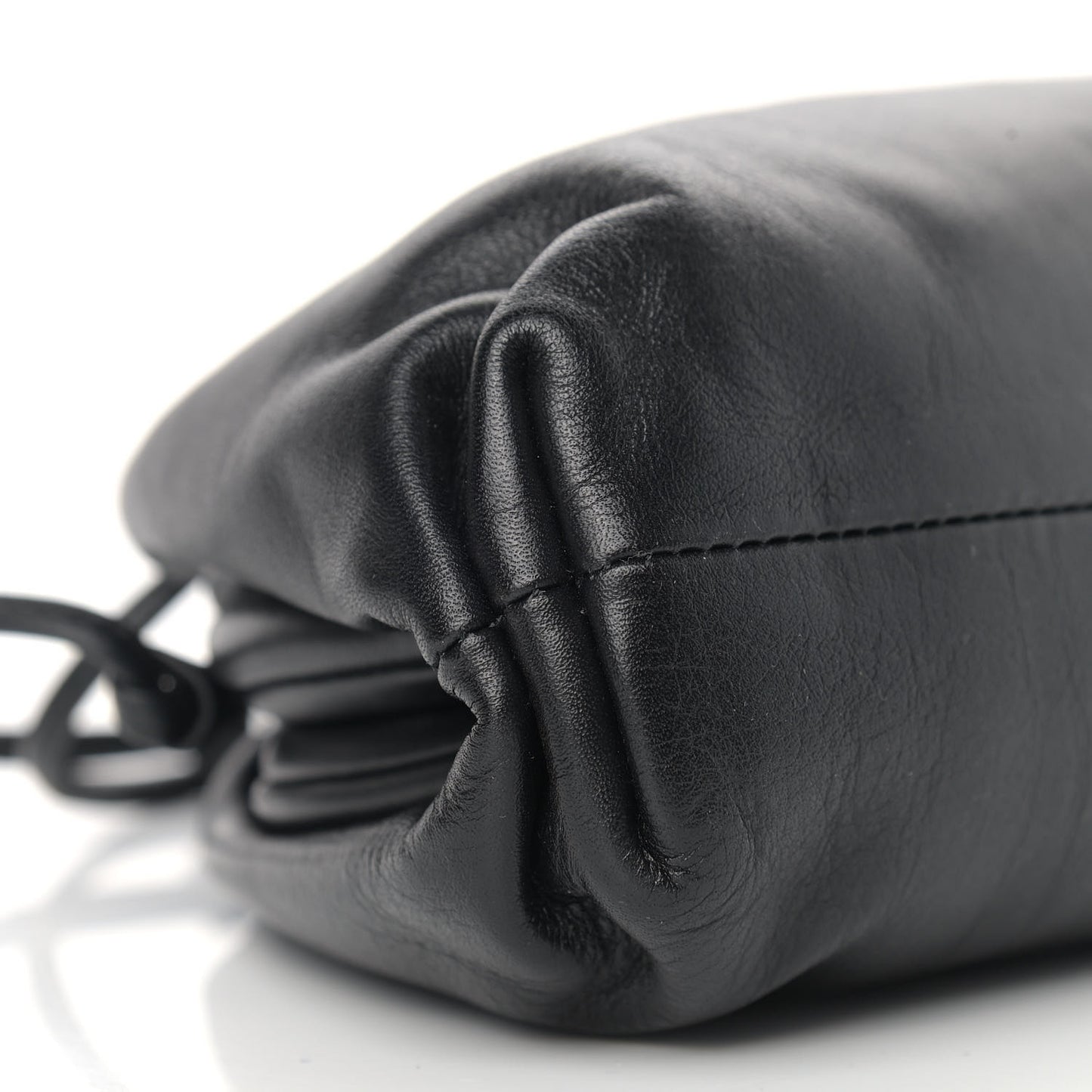 Butter Calfskin The Mini Pouch Black