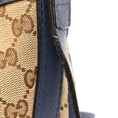 Gucci Monogram Cellarius Calfskin Bucket Bag Beige Ebony Washed Ink 19 of 22