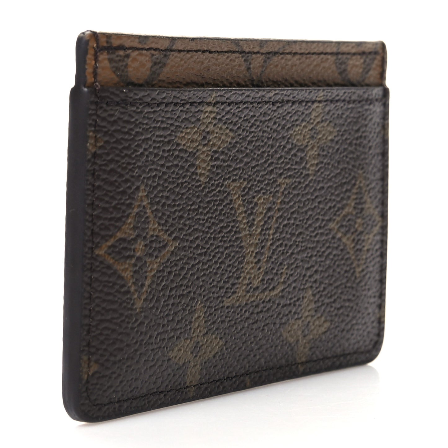 Reverse Monogram Card Holder