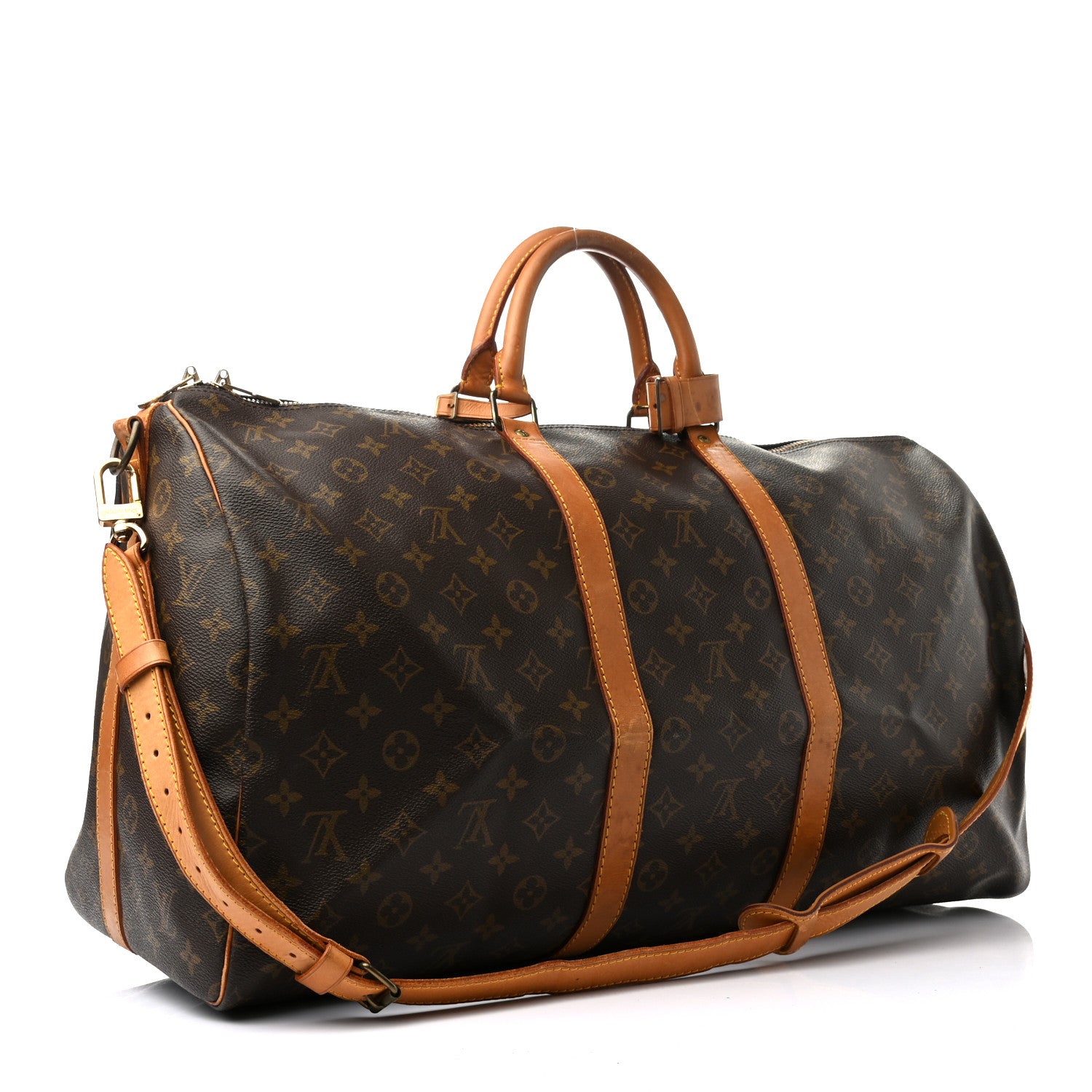 Louis Vuitton Monogram Keepall Bandouliere 55 3 of 11