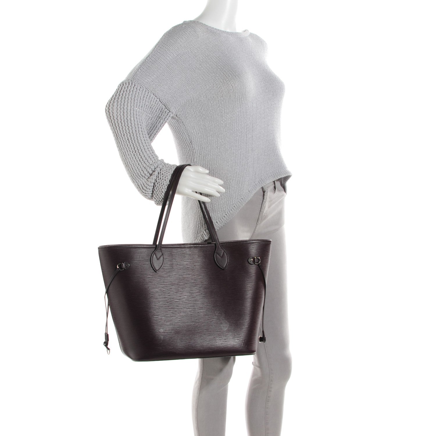 Louis Vuitton Epi Neverfull MM Quetsche 5 of 11