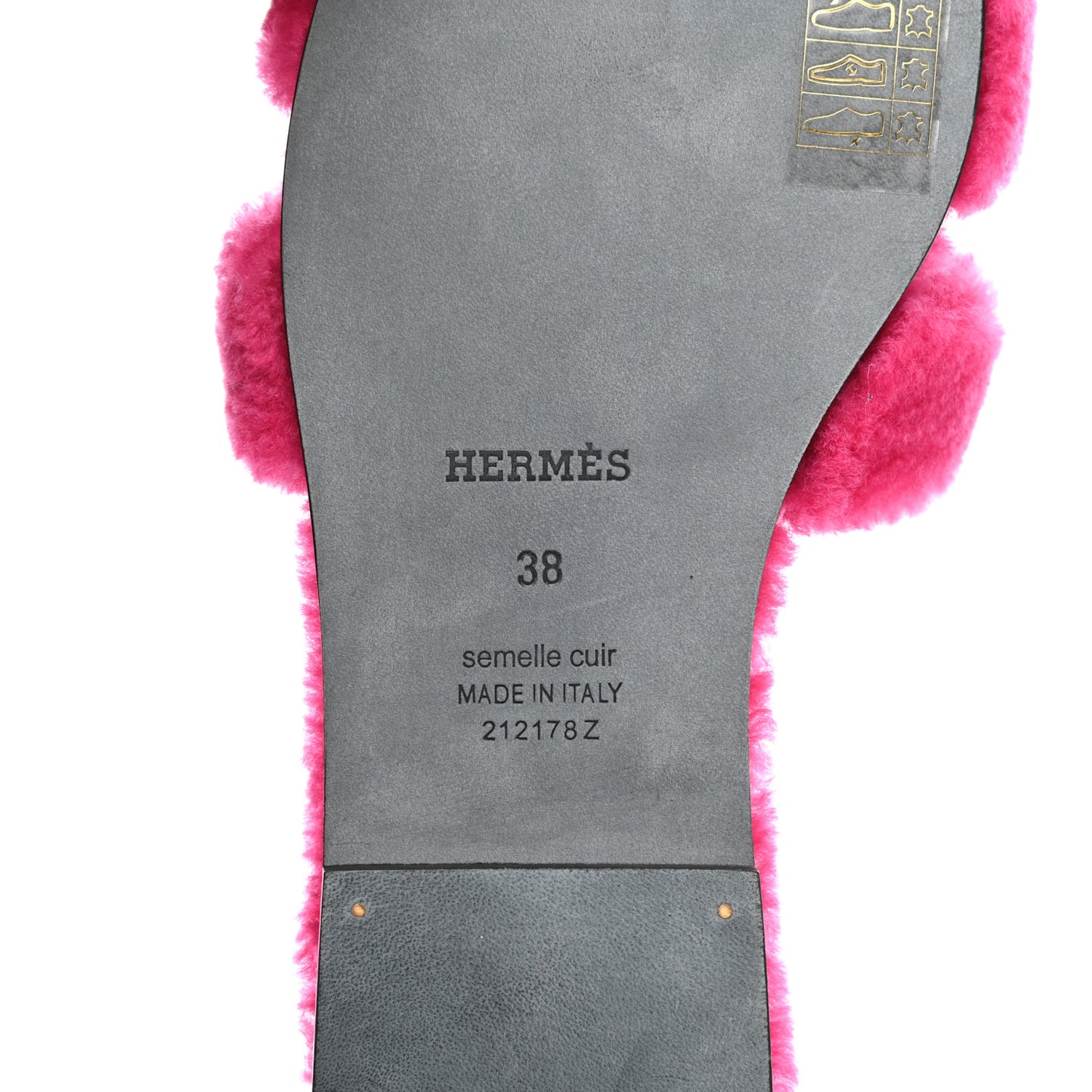 Woolskin Oran Sandals 38 Rose Fuchsia