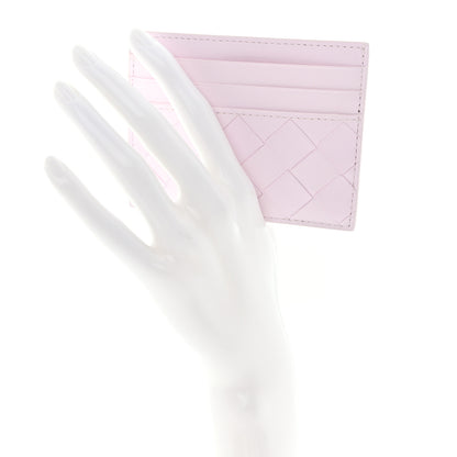 Bottega Veneta Nappa Intrecciato Card Holder Bliss Washed 2 of 9
