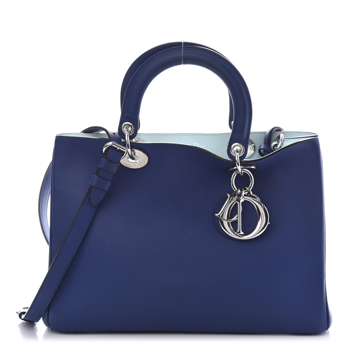 Christian Dior Calfskin Medium Diorissimo Bag 1 of 10