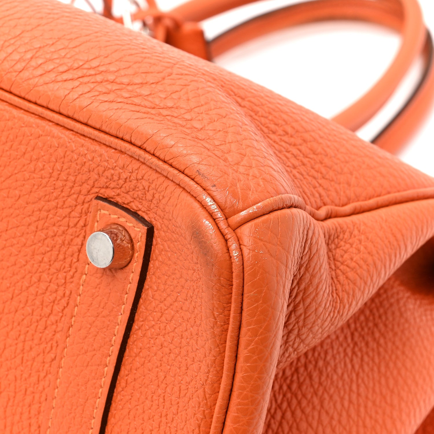 Hermes Togo BIRKIN 35 Orange 12 of 17