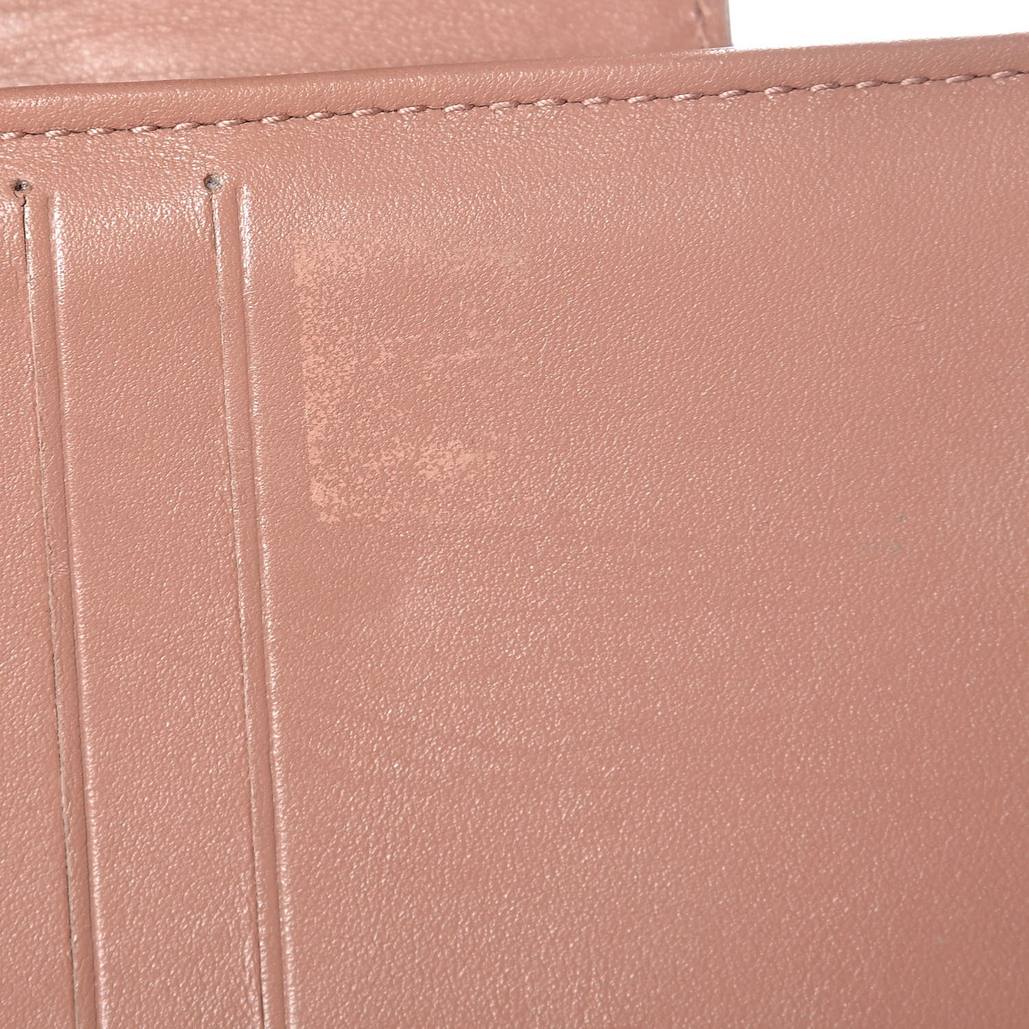 Chanel Metallic Glazed Calfskin Boy Zipped Pocket Wallet Pink 9 of 14