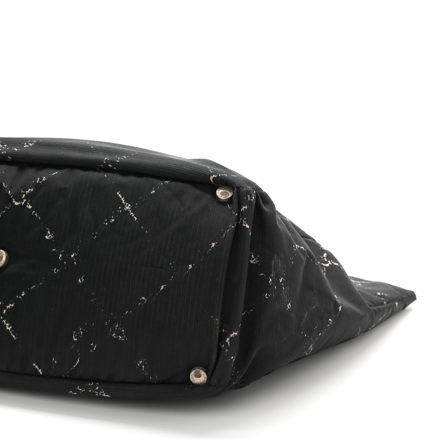 Nylon Travel Tote Black