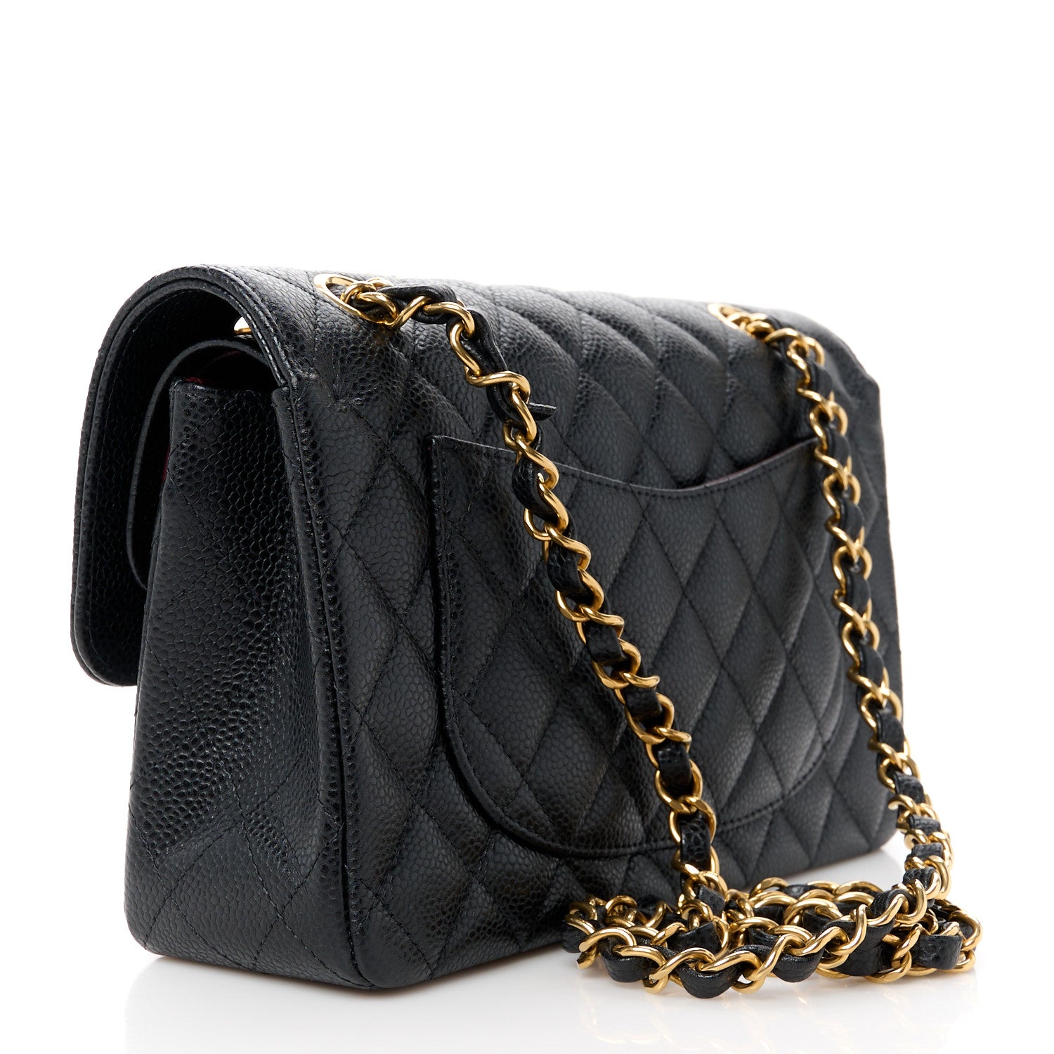 Chanel Caviar Quilted Small Double Flap Black 3 of 12