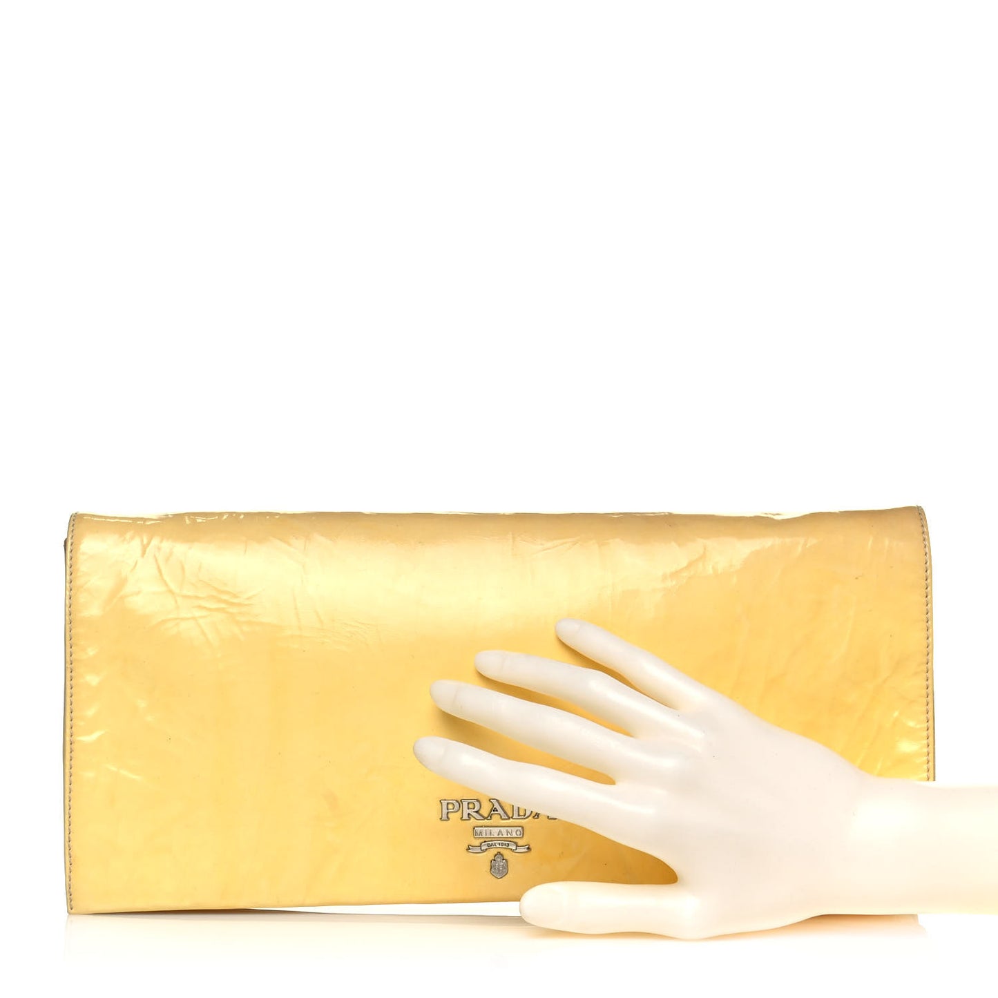 Vernice Sfumata Clutch Yellow Black