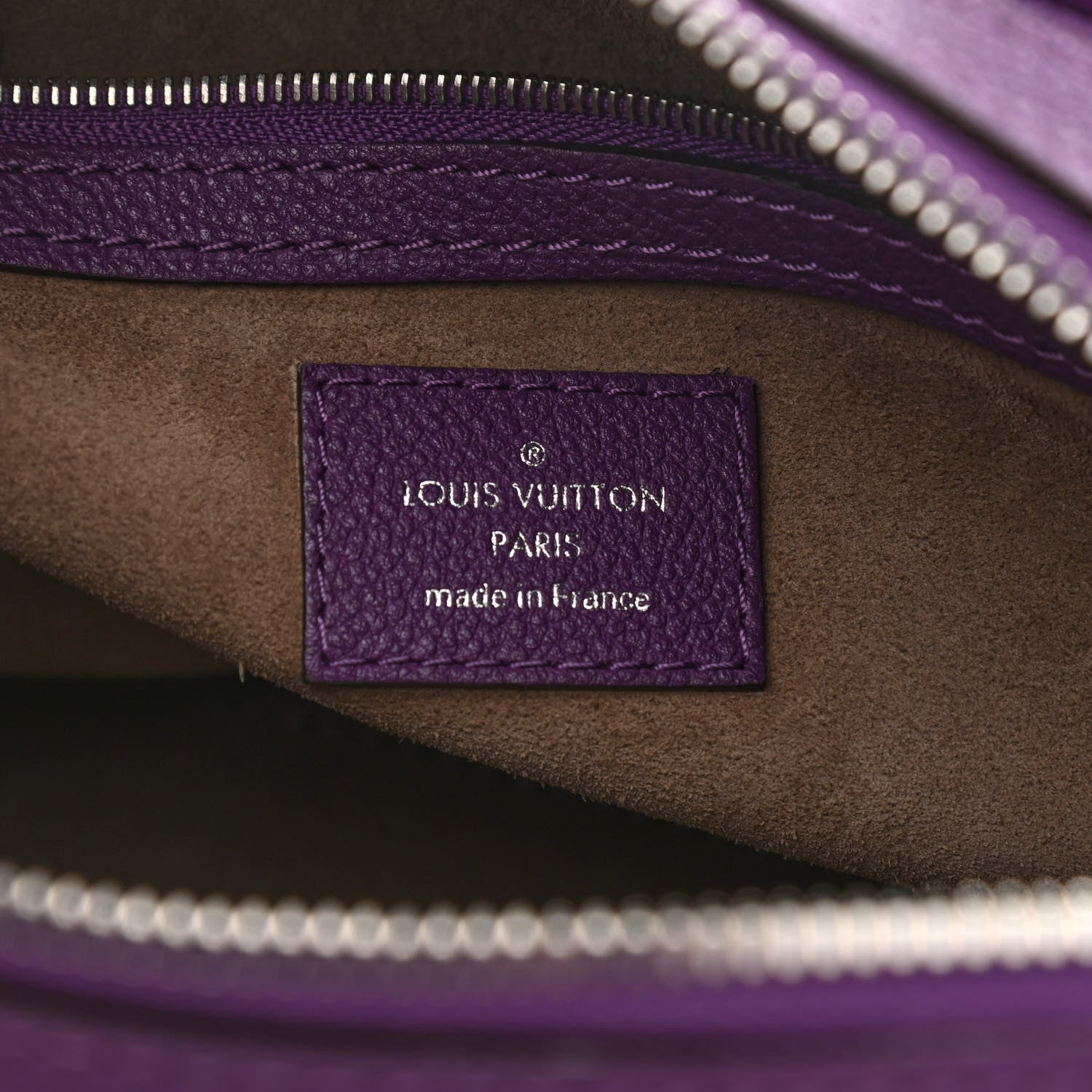 Louis Vuitton Veau Cachemire SC Bag BB Violet 5 of 9