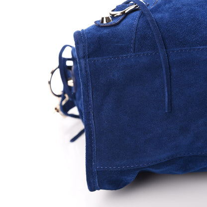 Balenciaga Baby Daim Suede Classic Gold Hardware City Bleu Pacifique 11 of 11
