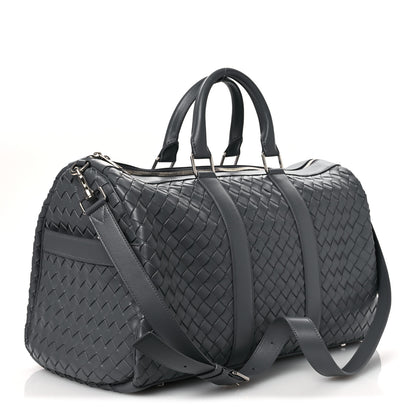 Bottega Veneta Nappa Intrecciato Medium Duffle Bag Thunder 3 of 11