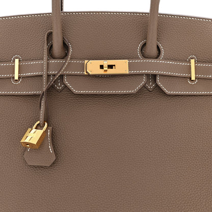 Hermes Togo Birkin 35 Etoupe 8 of 11