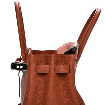 Hermes Togo Birkin 30 Cuivre 28 of 34