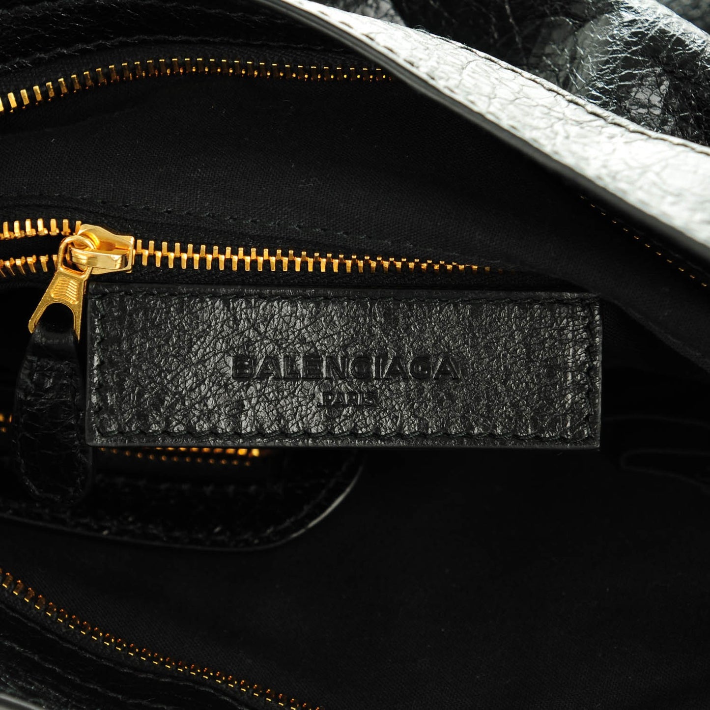 Agneau Giant 12 Gold Hardware Town Black