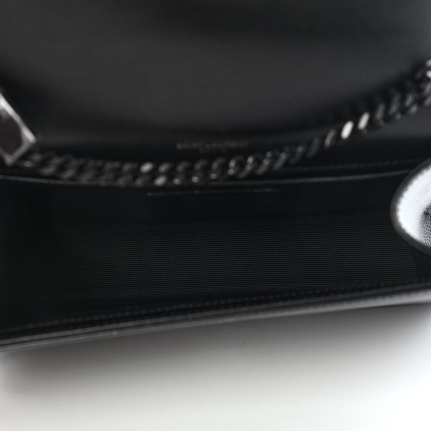 Grain De Poudre Small Monogram Kate Satchel Black