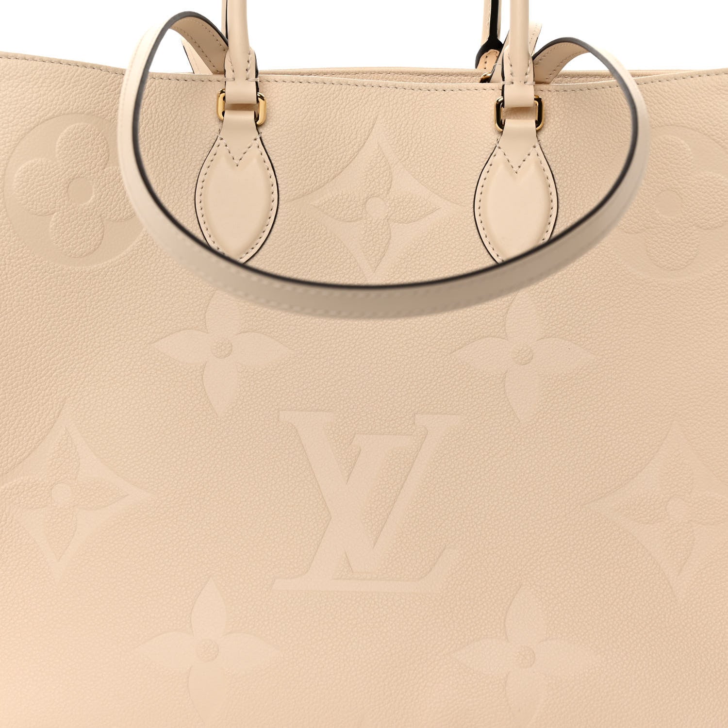 Louis Vuitton Empreinte Monogram Giant Onthego GM Creme 7 of 9