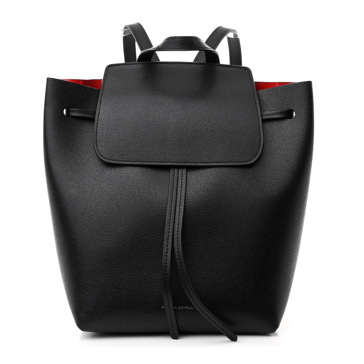 Saffiano Backpack Black Flamma