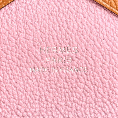 Hermes Chevre Mysore Verso Calvi Duo Card Case Quebracho Mauve Sylvestre 7 of 10