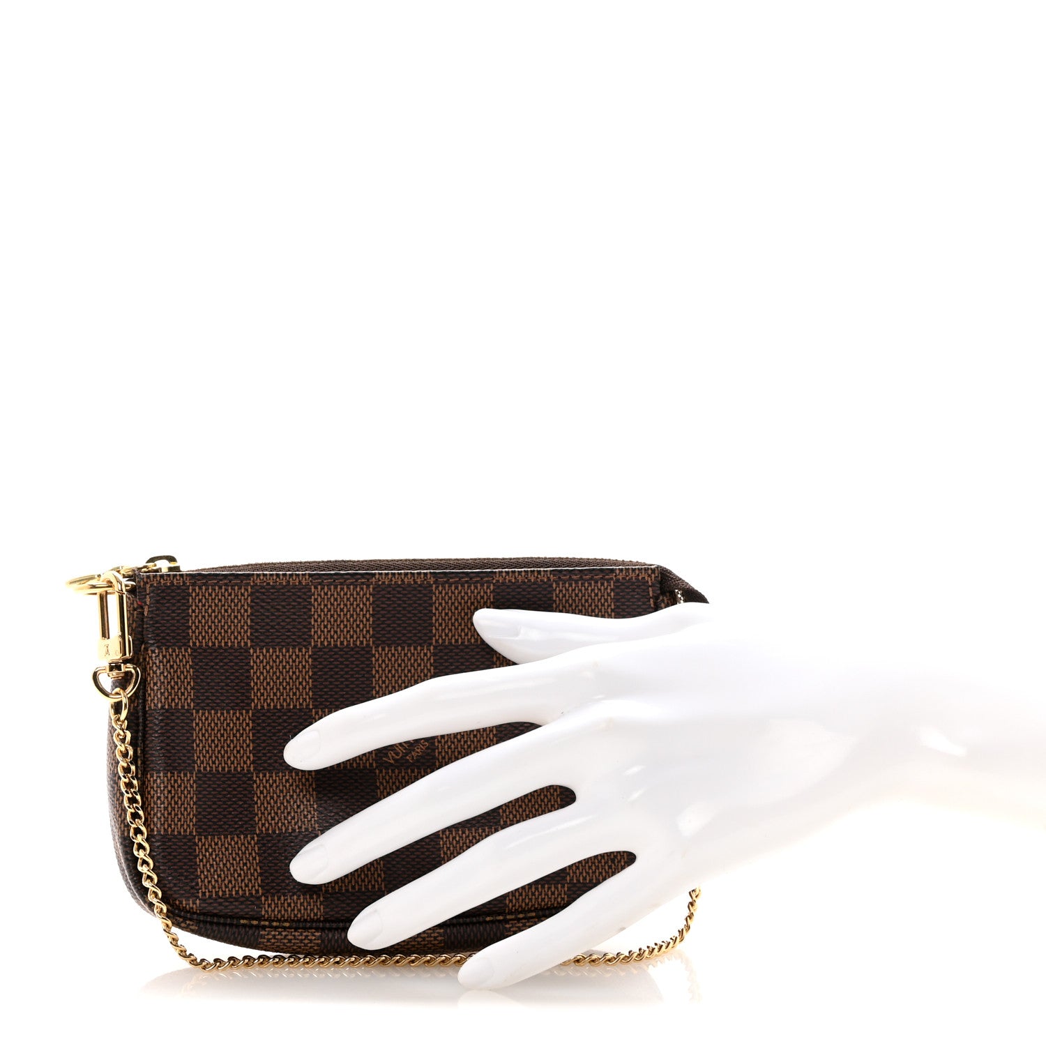Louis Vuitton Damier Ebene Mini Pochette Accessories 2 of 8
