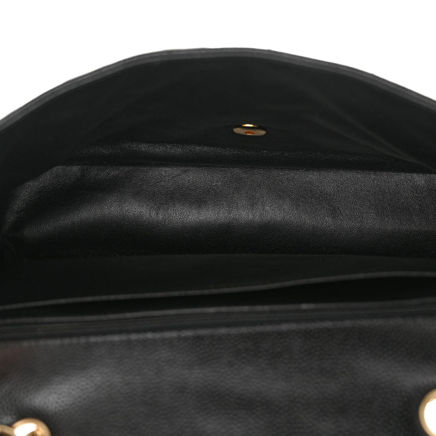 Caviar Quilted Jumbo Single Flap Black